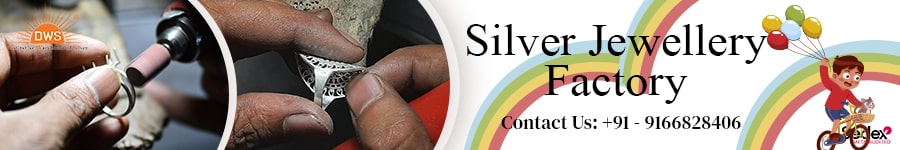 Silver Jewellery Factory in India